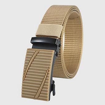 Women's Nylon Tactical Belt with Plastic-Alloy Buckle Heavy-Duty Outdoor & Casual Belt