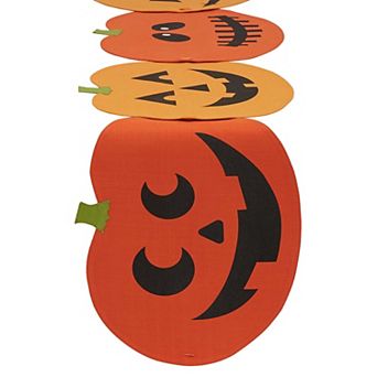 DII Jack-O-Lantern Table Runner/Placemat Set/4