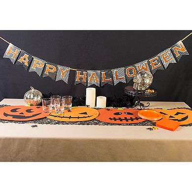 DII Jack-O-Lantern Table Runner/Placemat Set/4