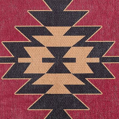 Park Designs Red Dawn Washable Indoor Rug 24" X 38"