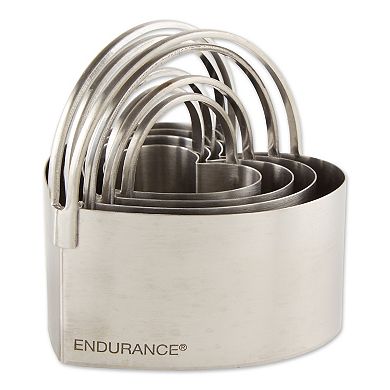 RSVP International Endurance® Biscuit Cutters - Heart 4 Piece