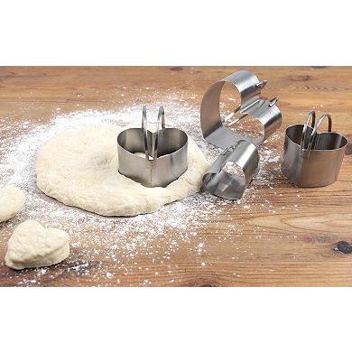 RSVP International Endurance® Biscuit Cutters - Heart 4 Piece