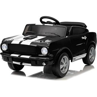 12V Shelby GT350 Kids Electric Car with Parent Remote & LED Lights