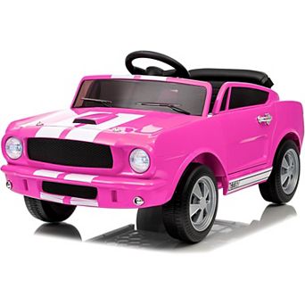 12V Shelby GT350 Kids Electric Car with Parent Remote & LED Lights