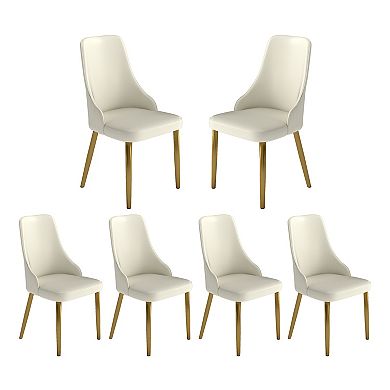 Upholstered Dining Chairs Set of 6