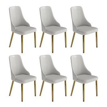 Upholstered Dining Chairs Set of 6
