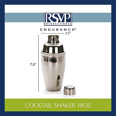 RSVP International Endurance® Cocktail Shaker 18 oz