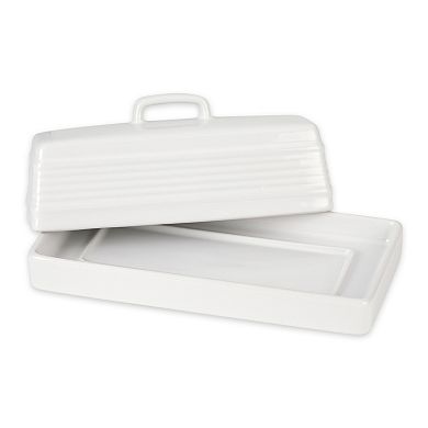RSVP International Stoneware Butter Dish