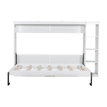 Whisen Murphy Bed with Bookshelf