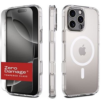 SAHARA - Classic Series Case & Tempered Glass Kit - Apple iPhone 16 Pro Max