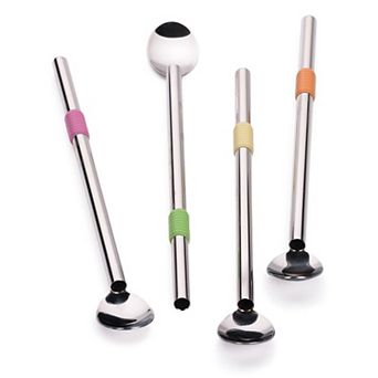 RSVP International Endurance® 8.5 in Spoon Straw 4 pc