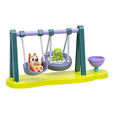 Bluey Bingo & Turtleboy Playground Mini Playset