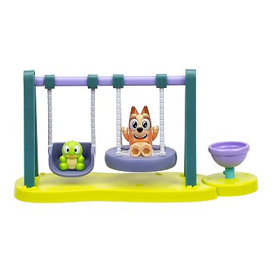 Bluey Bingo & Turtleboy Playground Mini Playset