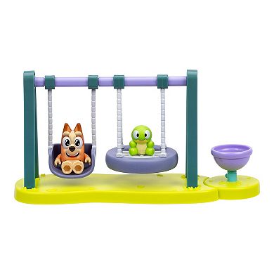 Bluey Bingo & Turtleboy Playground Mini Playset
