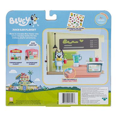 Bluey Let's Play Chef Juice Bar Playset