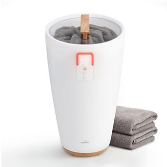 Live Fine Towel Warmer, Large Bucket Style Towel Heater with LED Display, Adjustable Timer, & More!