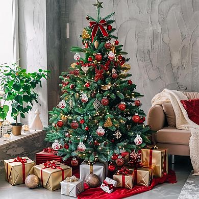 30PCS Christmas Ball Ornaments 2.36in 6cm Shatterproof Tree Balls