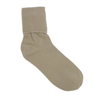 Jefferies Socks Women's Cotton Turn Cuff Socks
