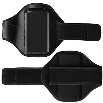 Phone Armband Holder for iPhone 5 and 4-Inch Phones for Running and Gym Use