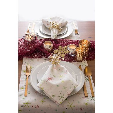 DII Multi Bead Napkin Set, 6 Piece