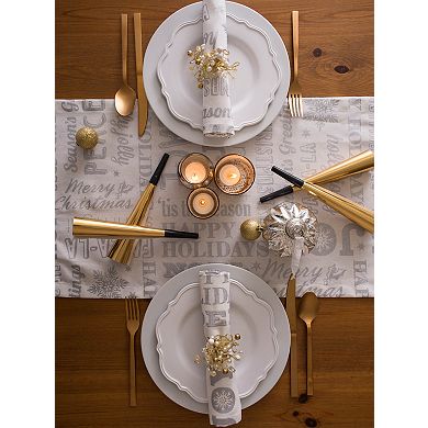 DII Multi Bead Napkin Set, 6 Piece