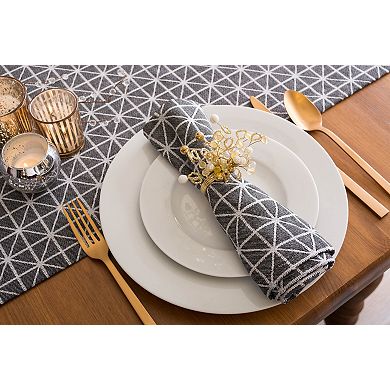 DII Multi Bead Napkin Set, 6 Piece
