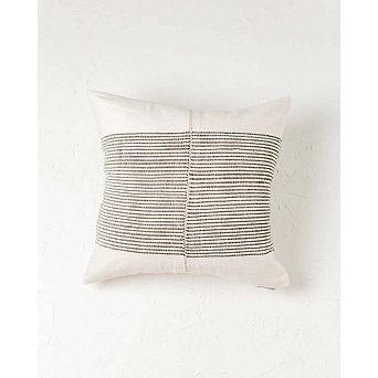 Riviera Hand-Stitch Throw Pillow Cover