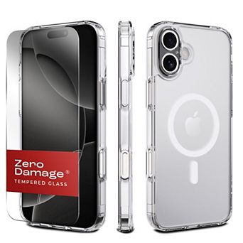 SAHARA - Classic Series Case & Tempered Glass Kit - Apple iPhone 16 Plus