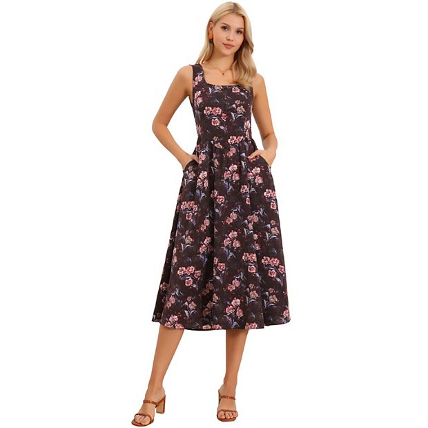 green emerald velvet dress The Garden's Melody Midi Dress, White – Chic Soul main image 1
