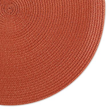 DII Solid Woven Placemat Set/6