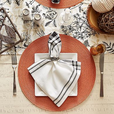 DII Solid Woven Placemat Set/6