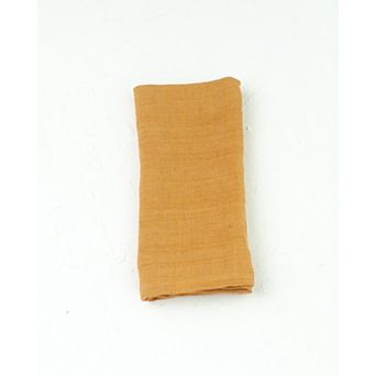 Stone Washed Linen Dinner Napkins - Set of 4