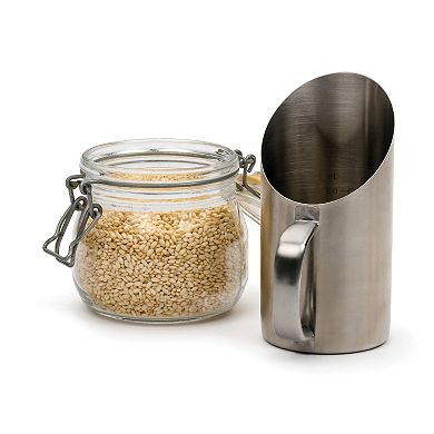 RSVP International Endurance® Stainless Steel Measuring Scoop/Cup