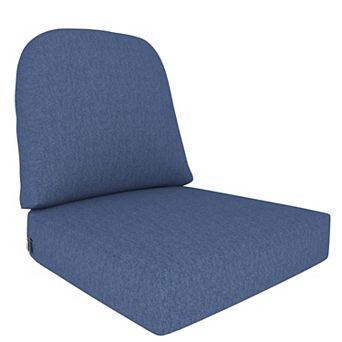 Covers&All 22"x 24" Olefin Outdoor Deep Seat Cushion Patio Furniture, UV & Tear - Resistant Seat &