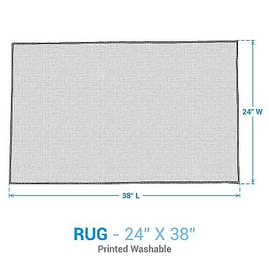 Split P Midnight Floral Indoor Rug 2' x 3'