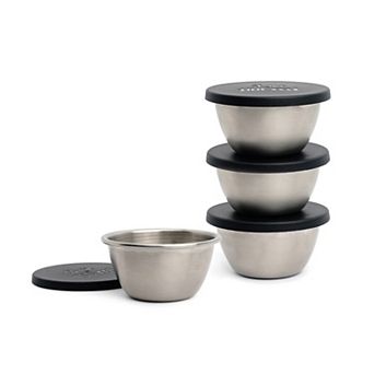 RSVP International Endurance® Condiment Cups with Lids 4 pc