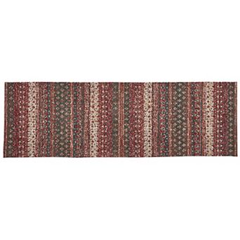 Park Designs Gamekeeper Stripe Chenille Rug Runner 2' x 6'