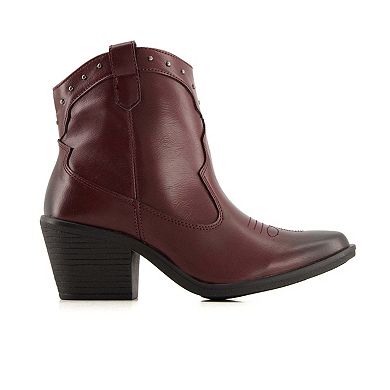 Andrea Women's Western Style Fashion Booties 90796