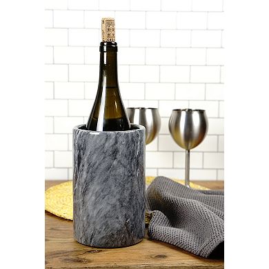 RSVP International Grey Marble Wine Cooler