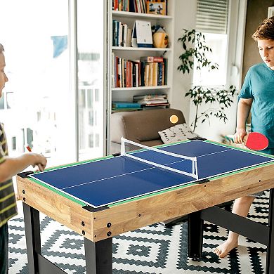 10-in-1 Multi-Game Table Set for Home Entertainment