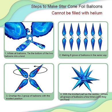 3Pcs 26 Inch Babe Pink Star Foil Balloons for Birthday Wedding and Bachelor Party Decorations