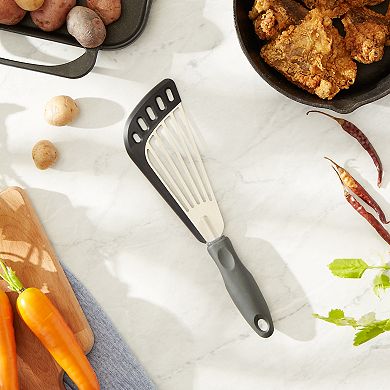 RSVP International Endurance® Angled Slotted Spatula