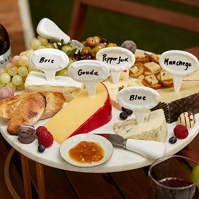 RSVP International Oval Cheese Marker Set/6