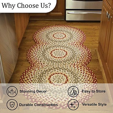 Park Designs Mill Village Braided Indoor Rug