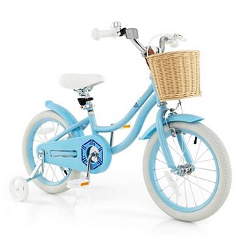 16-Inch Kids Bike with Adjustable Handlebar for Girls Boys Ages 4-7