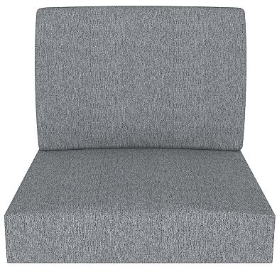 Covers&All Outdoor 5" Seat / Back Cushion with Highly Durable Olefin Fabric