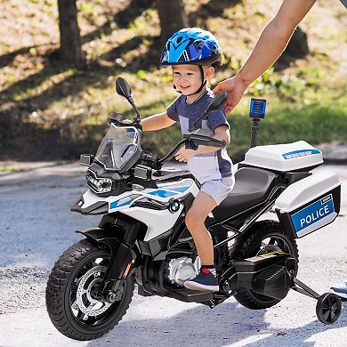 12V 7AH Kids Electric Motorcycle - High/Low Speed, LED Lights & Storage