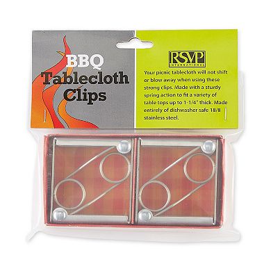 RSVP International Endurance® Tablecloth Clip 4 Piece