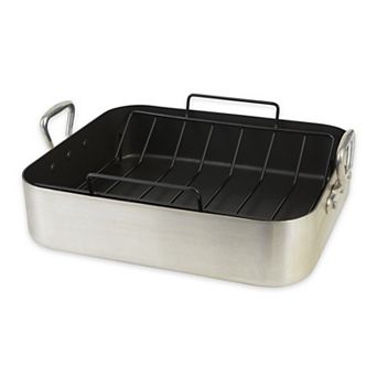 RSVP International Zeus Roasting Pan with Insert