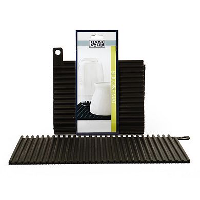 RSVP International Sink Mat/Hot pad - Black